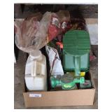 Partial Bag of Mulch, Plant Food, Weed Killer