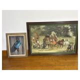 Pemmigewassit Coach Print, Water Jug Painting
