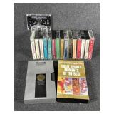 Cassettes (21) VHS (2)Disc (2) Micro Cassettes