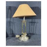 Table Lamp with Open Frame Metallic Base
