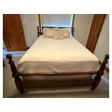 Queen Size Headboard w/Mattress