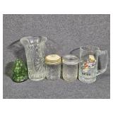 Vase, Mug, Pint Canning Jars, George Washington