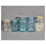 Ball, Drey,Kerr Glass Jars
