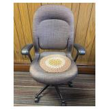 Grey Rolling Office Chair