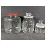 Glass Jars (3)