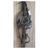 Antique Horse Bridle with Harness Attachment