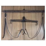 Wooden Yoke with Harness