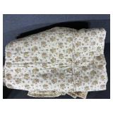 Floral Bedspread Earth Tones King Size