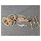 Air Compressor Nozzle, Turnbuckles(3), Metal