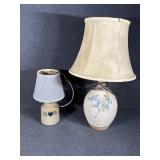 Stoneware Jug Table Lamps(2)