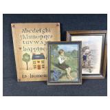 Framed Artwork ï¿½Spring Melodyï¿½ Framed Artwork
