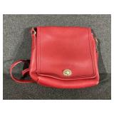 Coach Classic Companion Red Crossbody