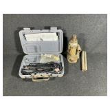 MultiPro Rotary Tool In A Case, Bottle Jack