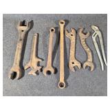 Various Vintage Wrenches