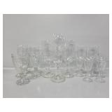 Cordial, Footed Juice, Champagne, Wine Glasses