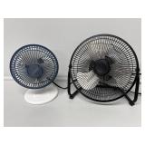 Mainstays 9IN Metal Fan,Lasko 6IN Table Fan