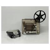 Bell & Howell Auto Load 8 MM Camera , Head Lamp