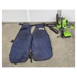 Greenworks Battery Powered 12" Saw, Husqvarna