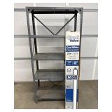 5 Tier Steel Shelving Unit, Fluorescent 32W T8