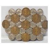 Custom Made Currency Belt Buckle with Quarters