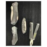 Various Pocket Knives