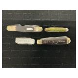 Assorted Pocket Knives (4)