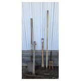 Shovel, Pick Axe, Axe, Hoe, Loppers