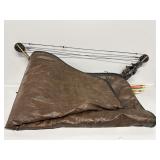 Compound Bow, Arrows and Bag