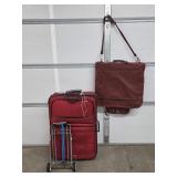 Suit Case, Garment Bag,Suitcase Luggage Cart