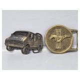 Dodge Van Belt Buckle, Ford Mustang Belt Buckle