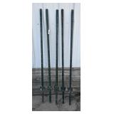 5 Metal T Posts