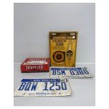 Sanding Gel, Wool 5in Daubers, Michigan Plates (2)
