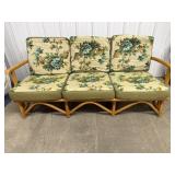 Vogue Rattan Bamboo Outdoor Couch