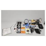 Road Maps, Recorders, Samsonite Adapter, Cable