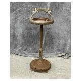 Cast Iron Base Ashtray Stand