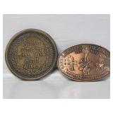 Laborers Local 1098 Belt Buckle, Hustle Wisely