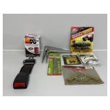 Corner Plate, Deer Alerts, Tire Gauge, Oil Filter