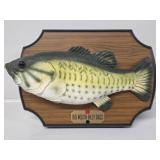 Big Mouth Billy  Bass Singing Novelty Plaque