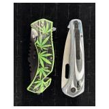 (2) pocket Knives