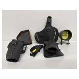 Archery Scope, Blackhawk Holster, Fobus Holster