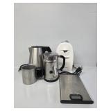 Kitchen Scale,Electric Kettle,Milk Frother, Opener