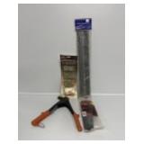 Rivet Gun and Rivet Set, Cable Ties and Bin