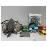 3M Half Facepiece Reusable Respirator, 3M 6004
