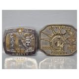 Centennial United States Belt Buckles(2)