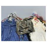 Assorted Flannel Shirts (14) Vintage Polo Shirts