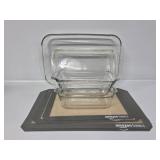 Non-Stick Silicone Baking Mats, Glass Baking Pans