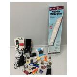 Cabinet Light, Key Chains, Door Stop Alarm