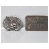 Colt Revolver Belt Buckle, The Right to Bear A