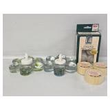 Flower Candle Holders,Scented Votive Candles
