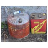 Gasoline Metal Cans(2)